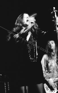 Janis Joplin and Sam Andrew, Big Brother and the Holding Company performance, Houston, Texas, November 23, 1968
